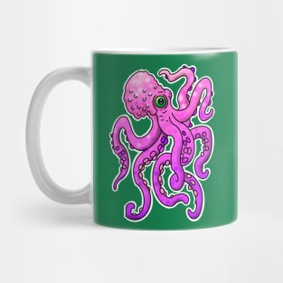 Cute pink octopus design Mug